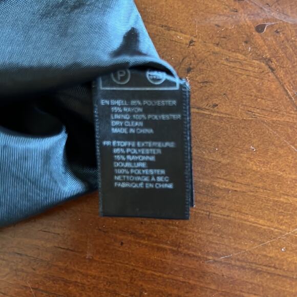 Forever 21 Black Textured Mini Skirt Junior Size Large Lined - Picture 6 of 9